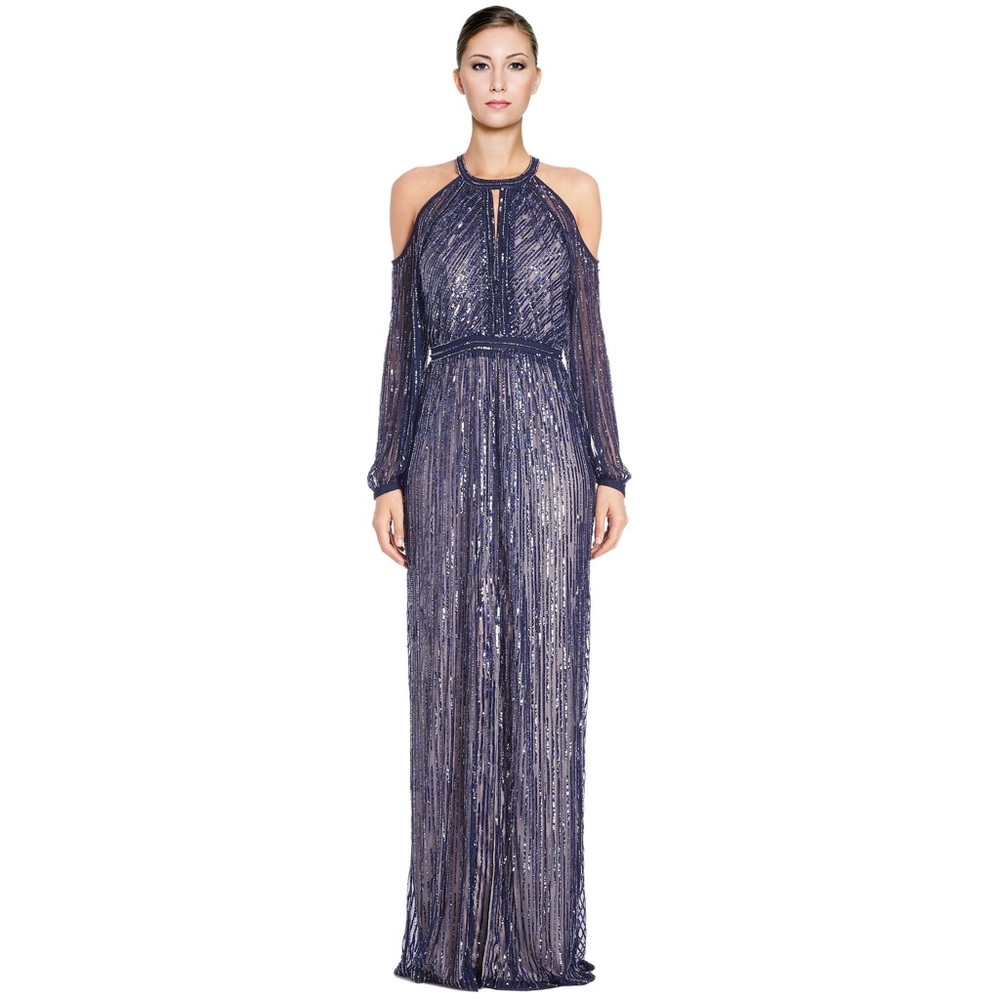 Parker evening gown with opening shoulder!